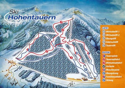 pistekort fra hohentauern se det nyeste  skisportdk