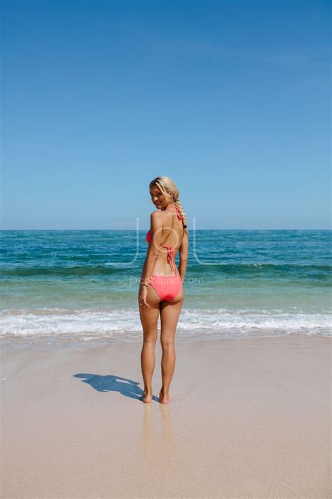 Beautiful Woman In Bikini At The Beach – Jacob Lund Photography Store