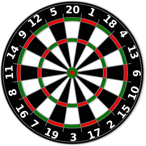 dart board throw arrow disc  levels royalty  vector graphic pixabay