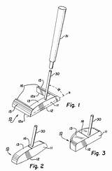 Patents Putter sketch template