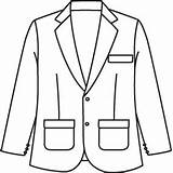School Uniform Blazer Drawing Getdrawings Uniforms sketch template