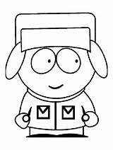 South Park Coloring Pages Color Kids Print Printable Characters Children Simple Justcolor sketch template