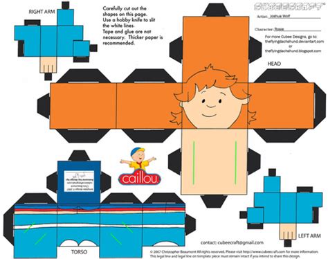 rosie paper toy  printable papercraft templates