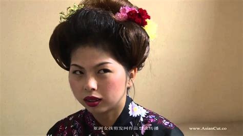 ac bld008 japanese kimono dress headshave and eyebrow