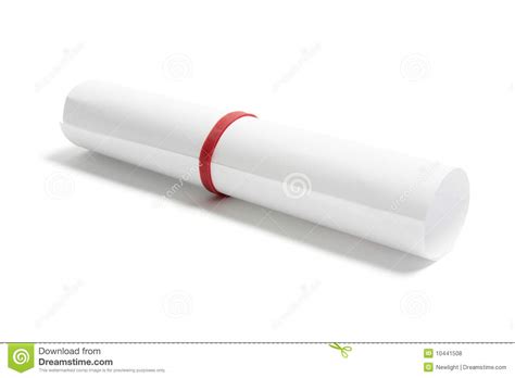 rolled  paper royalty  stock  image
