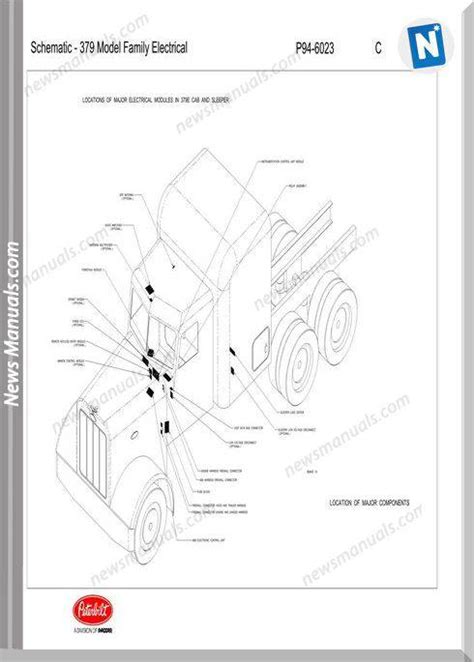 peterbilt schematic  model family electrical