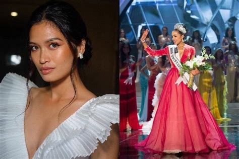 olivia culpo hosts  universe netizens poke fun    janine tugonons pageant duties