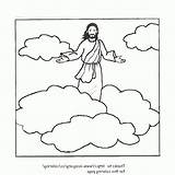Coloring Jesus Pages sketch template