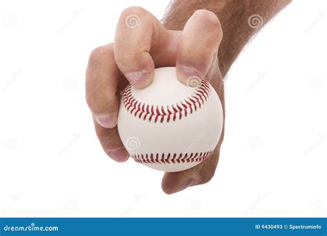 knuckleball baseball pitching grip stock image image  fingers hurler