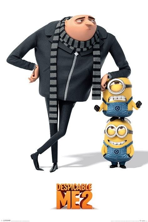 Despicable Me 2 Gru And Minions Poster Sold At Europosters