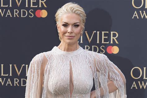 ted lasso star hannah waddingham in fadwa baalbaki at the olivier