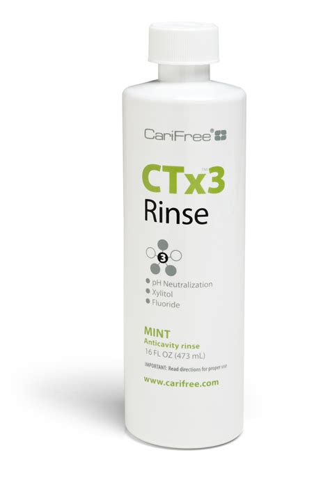 carifree ctx rinse proven anticavity rinse