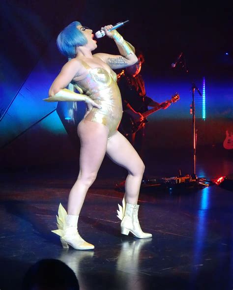 Lady Gaga Sexy At The Park Theater 24 Photos The