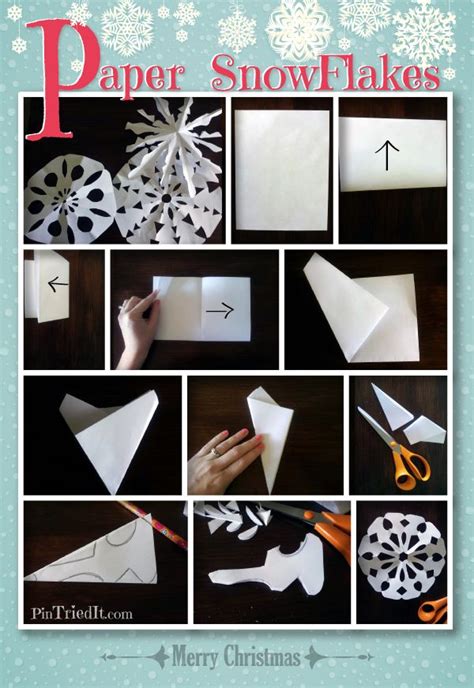 Snowflake Craft Crafts Paper Snowflake Patterns