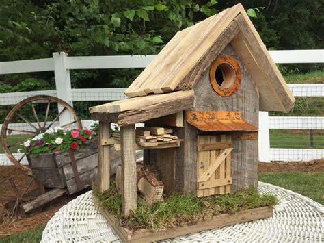 rustic barn birdhouse bird house bird house plans bird houses diy