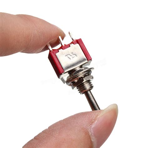 mini metal red   small toggle switch spdt sale banggoodcom