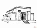 Solomon Tempio Salomone Tempel Salomos Builds Gerusalemme Solomons Supercoloring Uharibifu Disegnare Salomo Rebuilding Mungu Kategorien sketch template