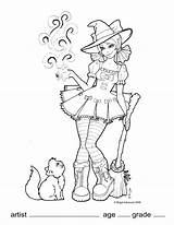 Coloring Wendy Pages Wicked Deviantart Halloween Colouring Printable Witch Line Getcolorings Color Getdrawings Yahoo Search sketch template