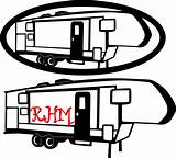 Camper Motorhome Robin Hill Robinhillmachine sketch template