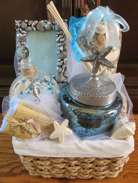 spa themed ocean reflections gift basket wedding gift baskets gift