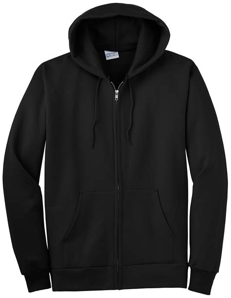 pc extra tall full zip heavy blend fleece hooded sweatshirt hoody hoodie