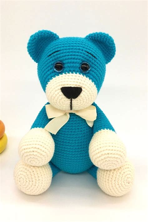 crochet bear pattern cuddly stitches craft