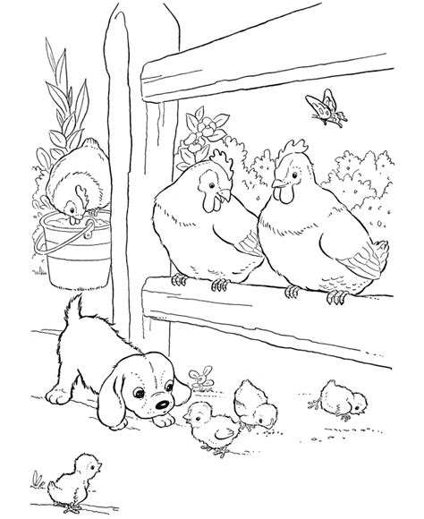 farm animal coloring pages coloring home