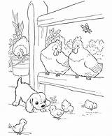 Coloring Farm Pages Animal Popular sketch template