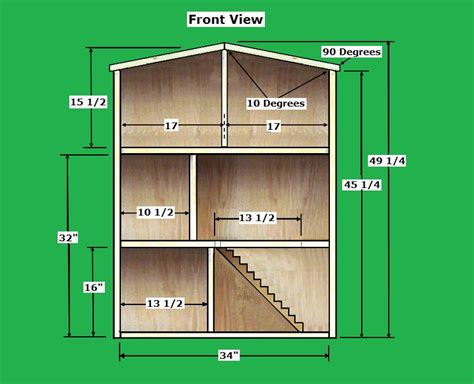 wood work wood doll house plans easy  follow