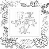Coloring Pages Printable Inspirational Motivational Book Quotes Adult Sheets Zentangle Quote Printables Choose Board Books Mandala Kids sketch template