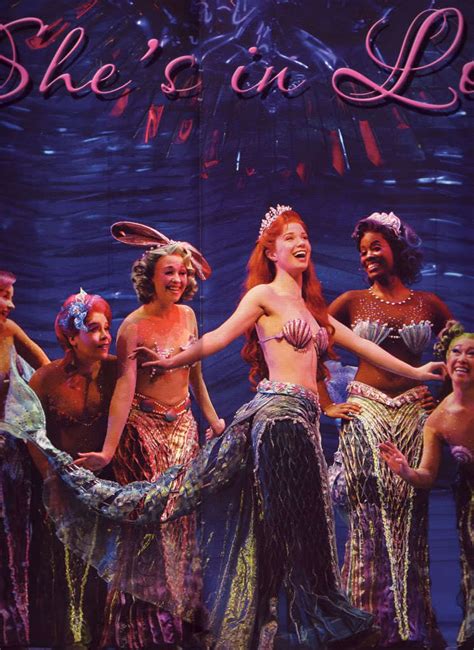 Princesses Of The Sea The Little Mermaid On Broadway