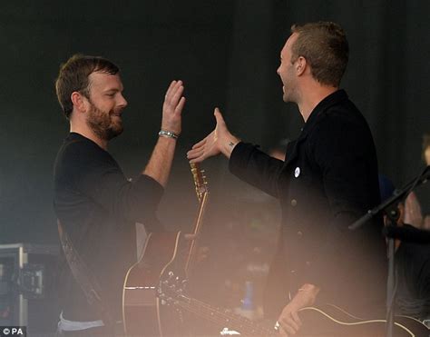 radio 1 s big weekend peaks with chris martin joining king s of leon on stage daily mail online