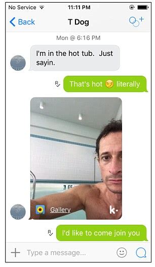 Anthony Weiner Will Cure Himself Of Sexting At Sex