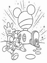 Mouse Clubhouse Coloring Pages Mickey Disney Printable Az Color Recommended Popular sketch template