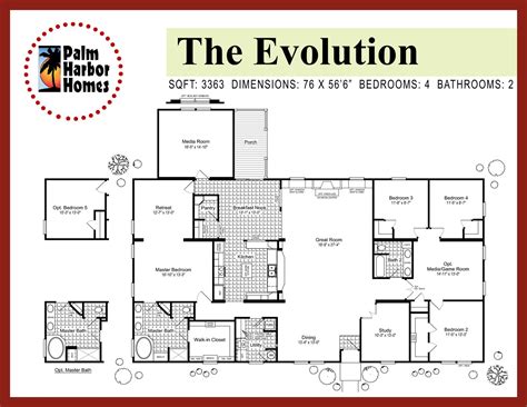 evolution palm harbor homes tx house floor plans manufactured homes floor plans palm