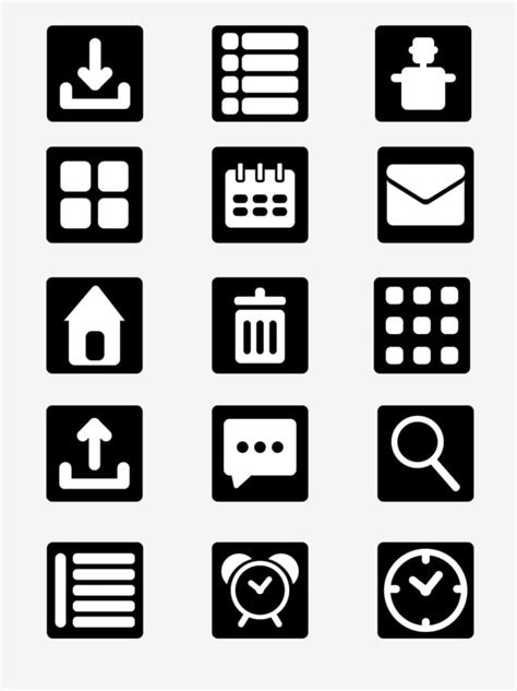app icon commercially  app icon black  white png  vector  transparent