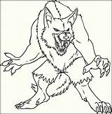 Werewolf Marvelous Zini sketch template