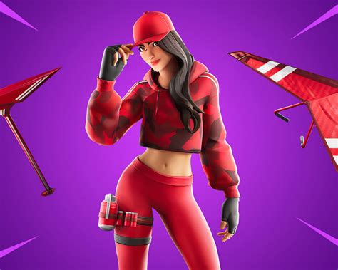 fortnite chapter  ruby outfit   resolution hd  wallpapers images
