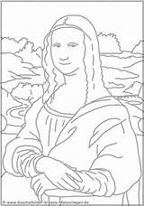 Monalisa Missfeldt Malvorlage Renaissance Vinci Zeichnung Desenhos Joconde Leonardo Digitale Albrecht Mißfeldt Educação Ideias Durer Numérique Atividades Matos C31 C32 sketch template