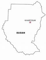 Coloring Sudan Map Book Advertisement sketch template