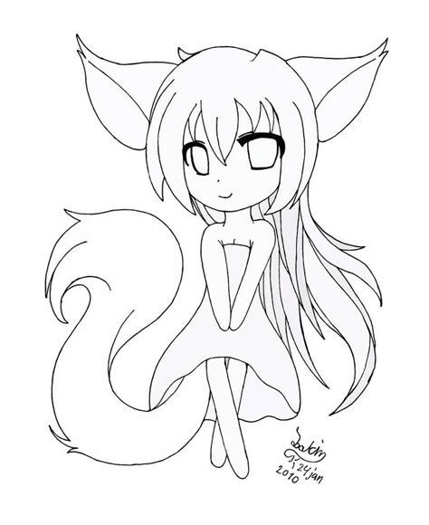 fox coloring pages cute elease acker