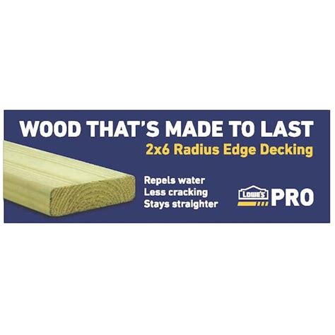 2 In X 6 In X 16 Ft 2 Prime Treated Treated Deck Board In The Pressure