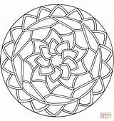 Mandala Celtic Coloring Pages Flower Knot Knots Mandalas Printable Yang Drawing Yin sketch template