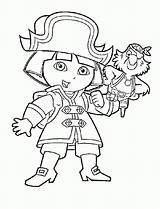 Dora Explorer Coloring Pages Print Popular sketch template