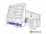 Manure Spreader Clipart Spreaders Beater Vertical Box Clipground Cartoon Agriculture sketch template