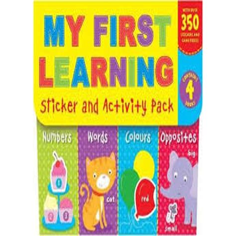 bbw first learning pack 1000s of stickers isbn 9781784407704