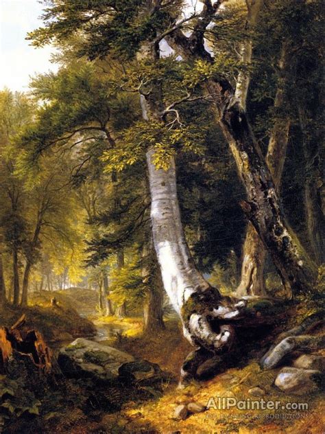 asher brown durand sketch   woods oil painting reproductions