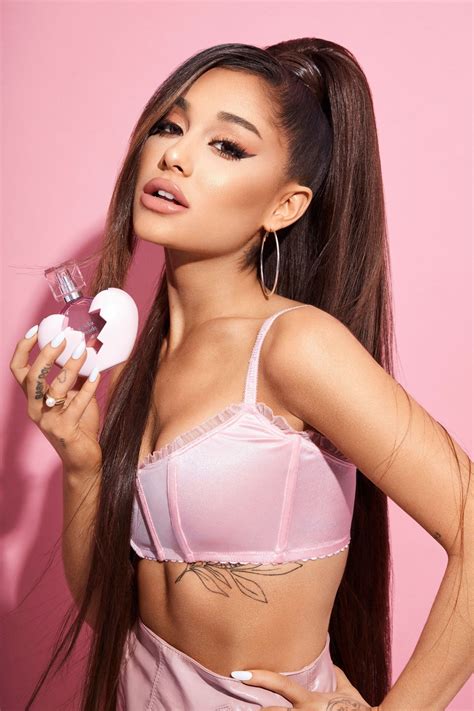 Ariana Grande At A Photoshoot For Her Fragrance 2019 Hawtcelebs