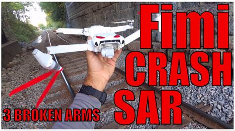 fimi  crash sar search  rescue broken arms youtube