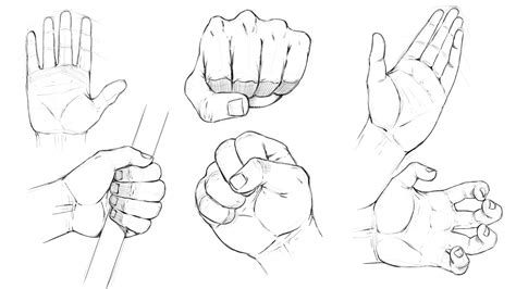 draw dynamic hand poses step  step robert marzullo